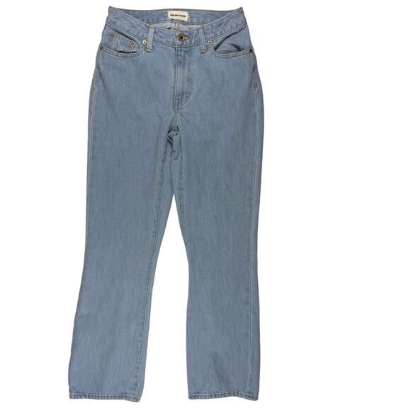 Taylor Stitch Women’s 26 Straight Ankle Jeans Light Wash 100% Cotton USA Made - Picture 1 of 6